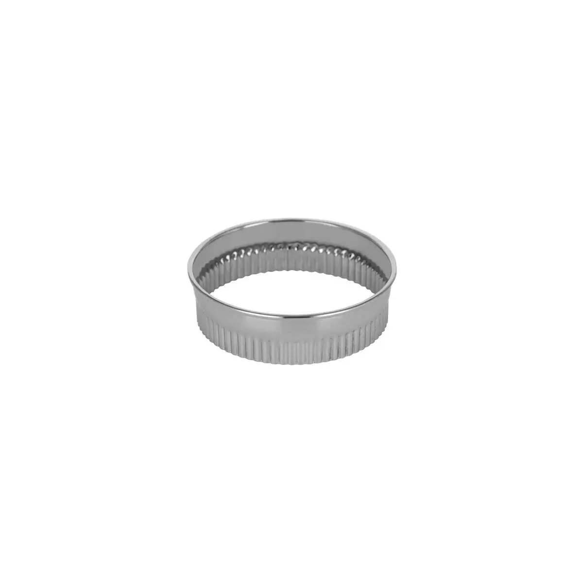 Chef Inox Cutter Round Crinkled S/S 110mm