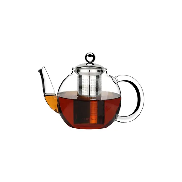 "Lexi Athena Teapot-Glass, Wit