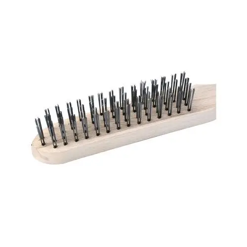 Trojan 4 Row Timber Wire Brush