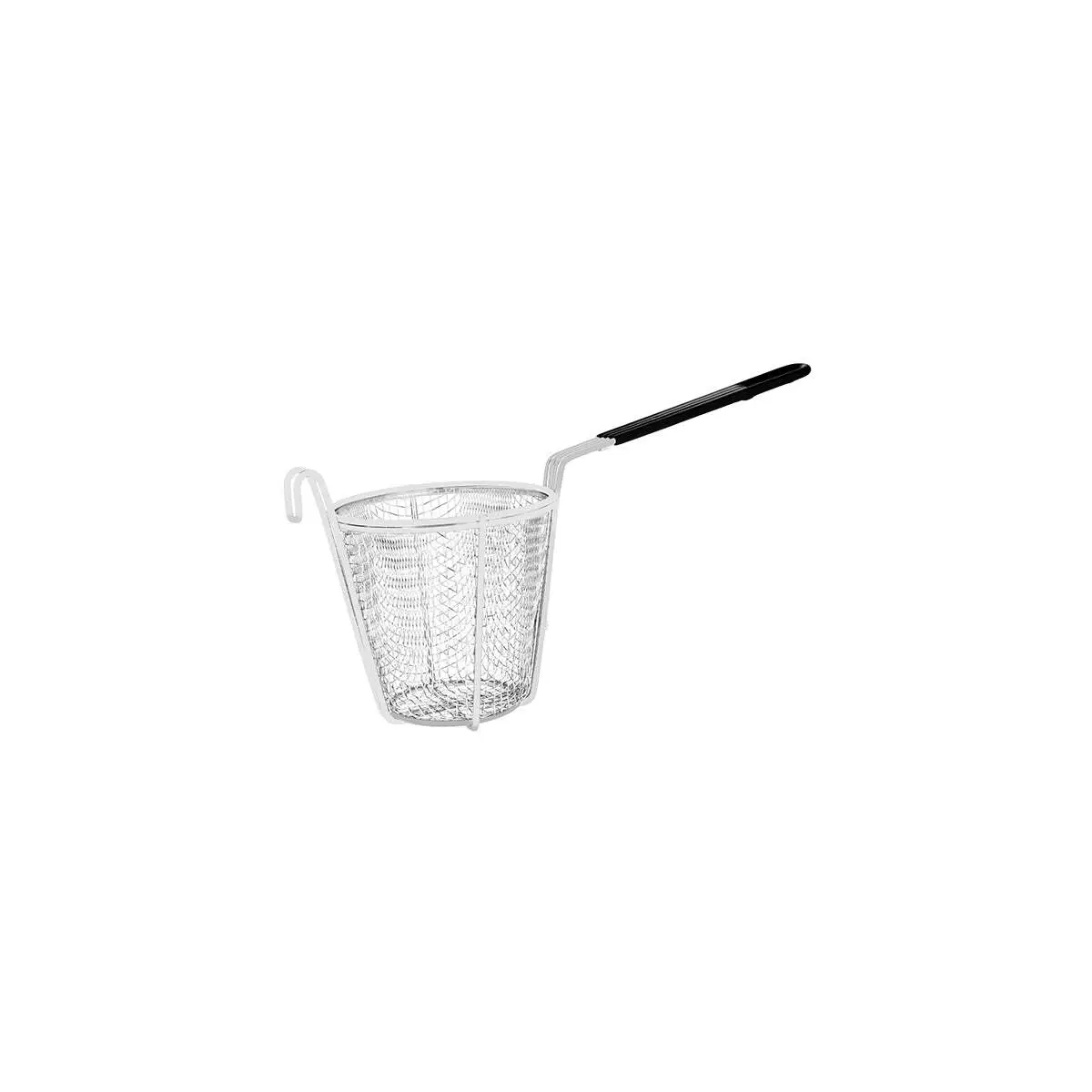 Chef Inox Fry Basket Round Chrome Plated 150xh140/Hdl210mm