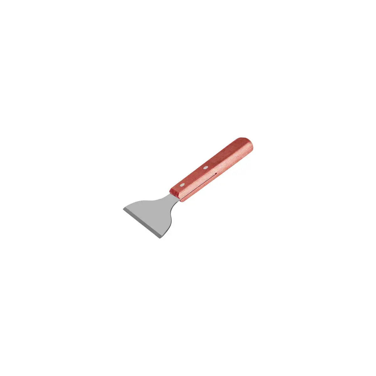 Chef Inox Grill Scraper 18/0 W/Wood Hdl 55x110x180
