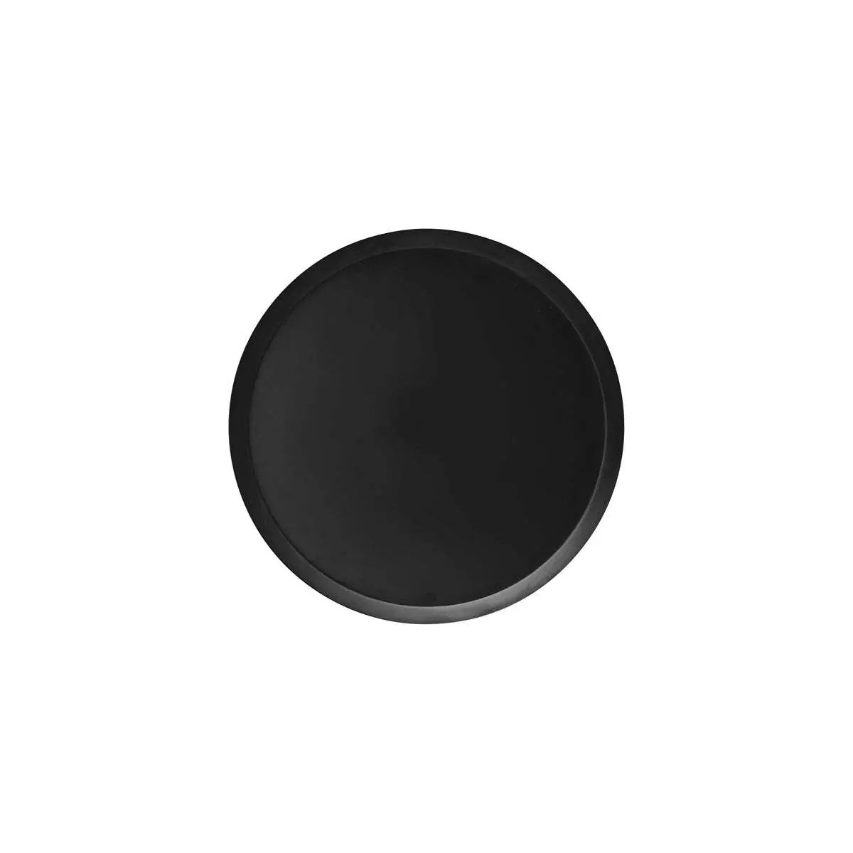 Chef Inox Cake Plate Polycarbonate 232x15mm Black