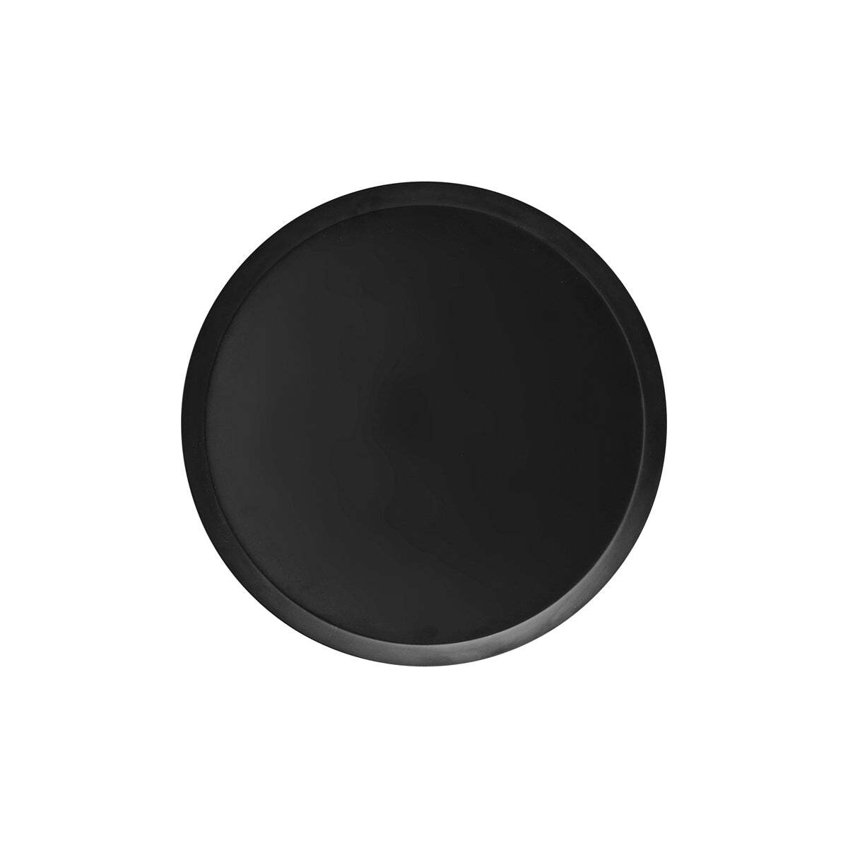 Chef Inox Cake Plate Polycarbonate 285x18mm Black