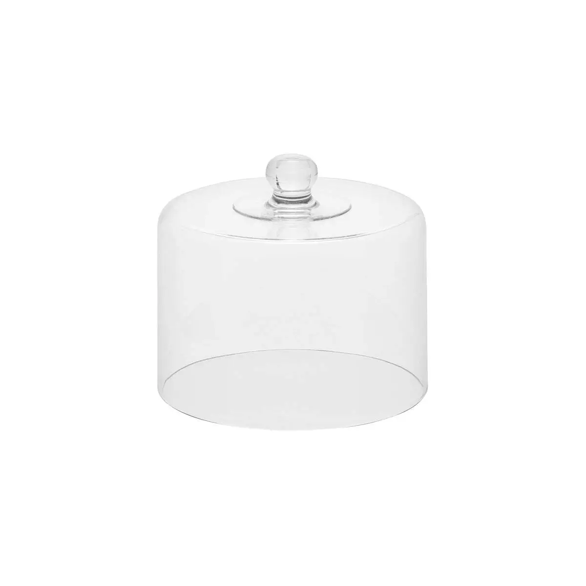 Chef Inox Straight Side Cloche  Polycarb 208x182mm Clear