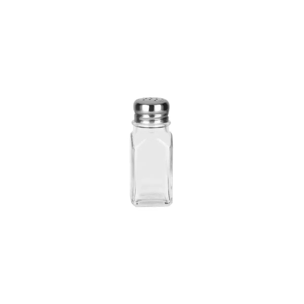 Chef Inox Salt & Pepper Glass S/S Top 95mm/60ml