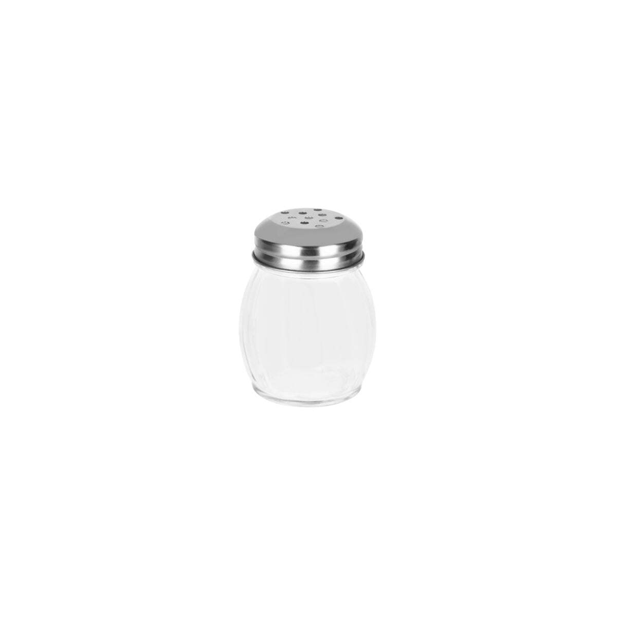 Chef Inox Cheese Shaker Glass W/S/S Lid 170ml