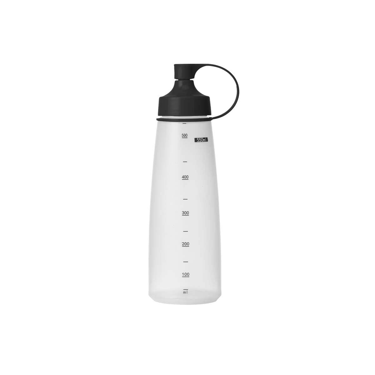 Chef Inox Soft Squeeze Bottle W/Black Cap 550ml