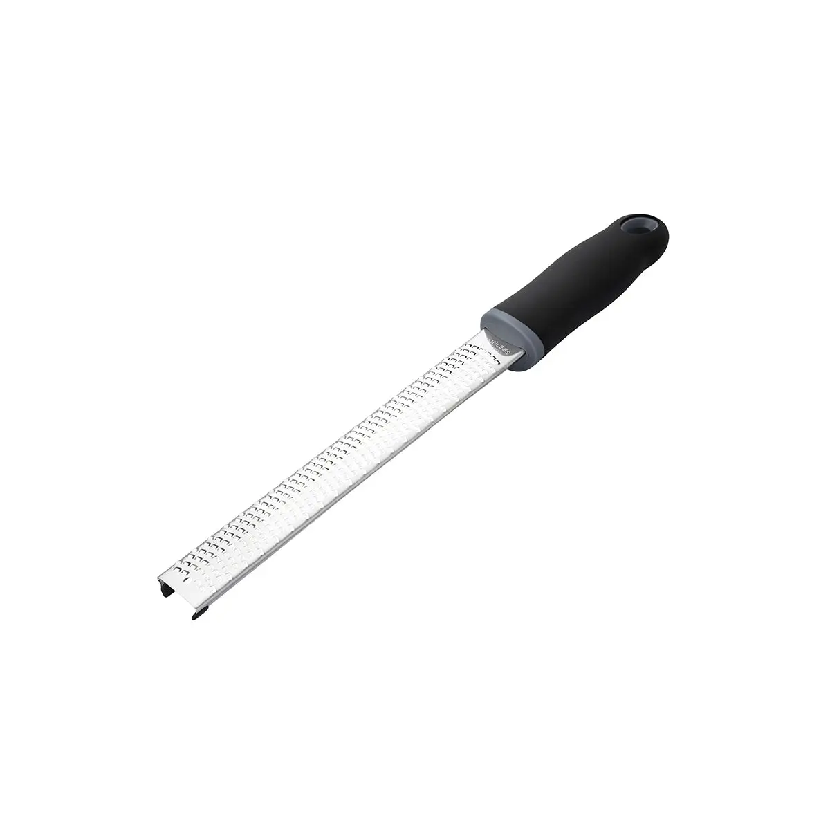 Chef Inox Long Plane Lemon Zester with Black Handle 325mm