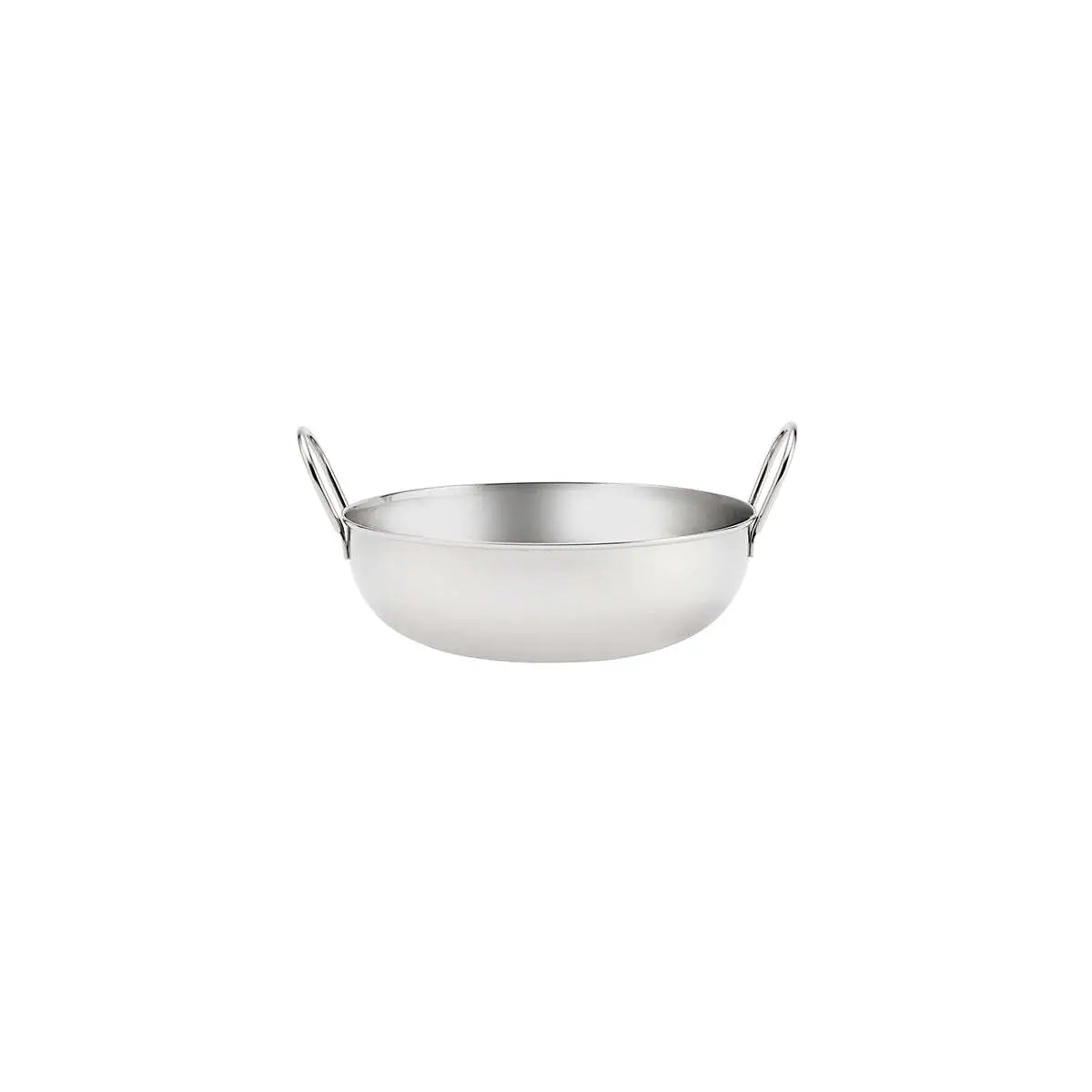 Chef Inox Kadai Bowl W/Hdls S/S 210mm