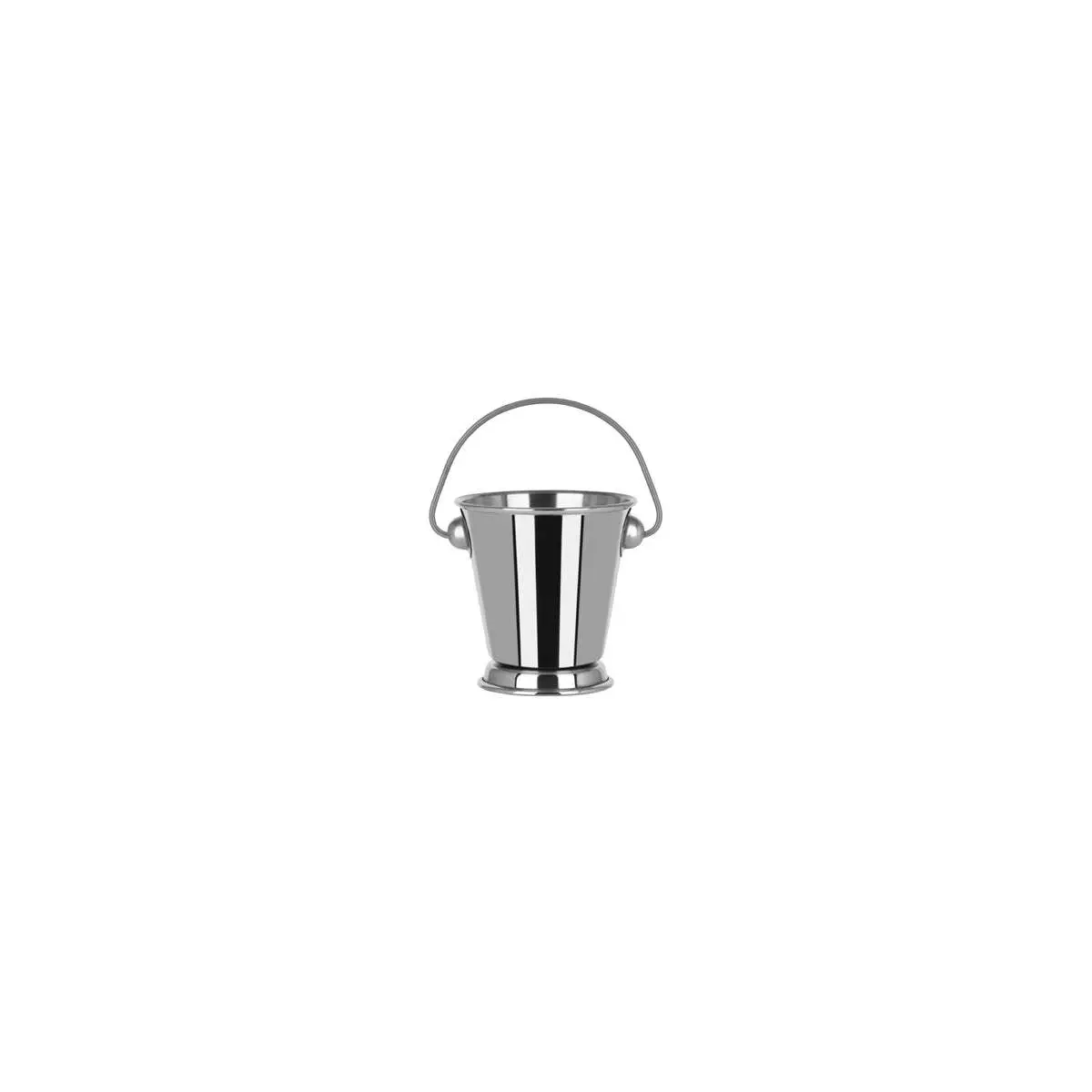 Chef Inox Mini Serving Pail Footed S/S 70x70mm
