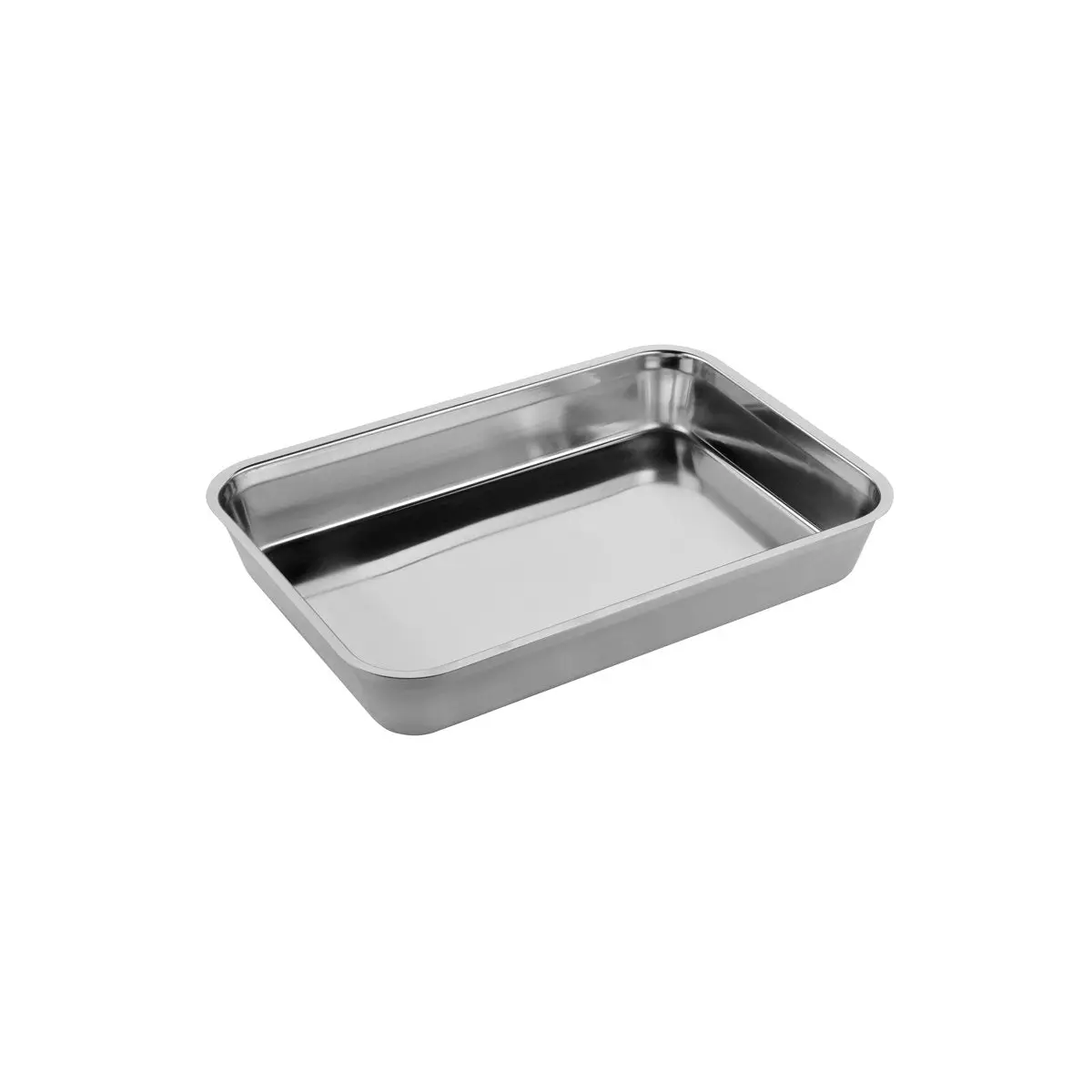 Panh Inox Inox Macel Roast Pan Stainless Steel 500x350x75mm