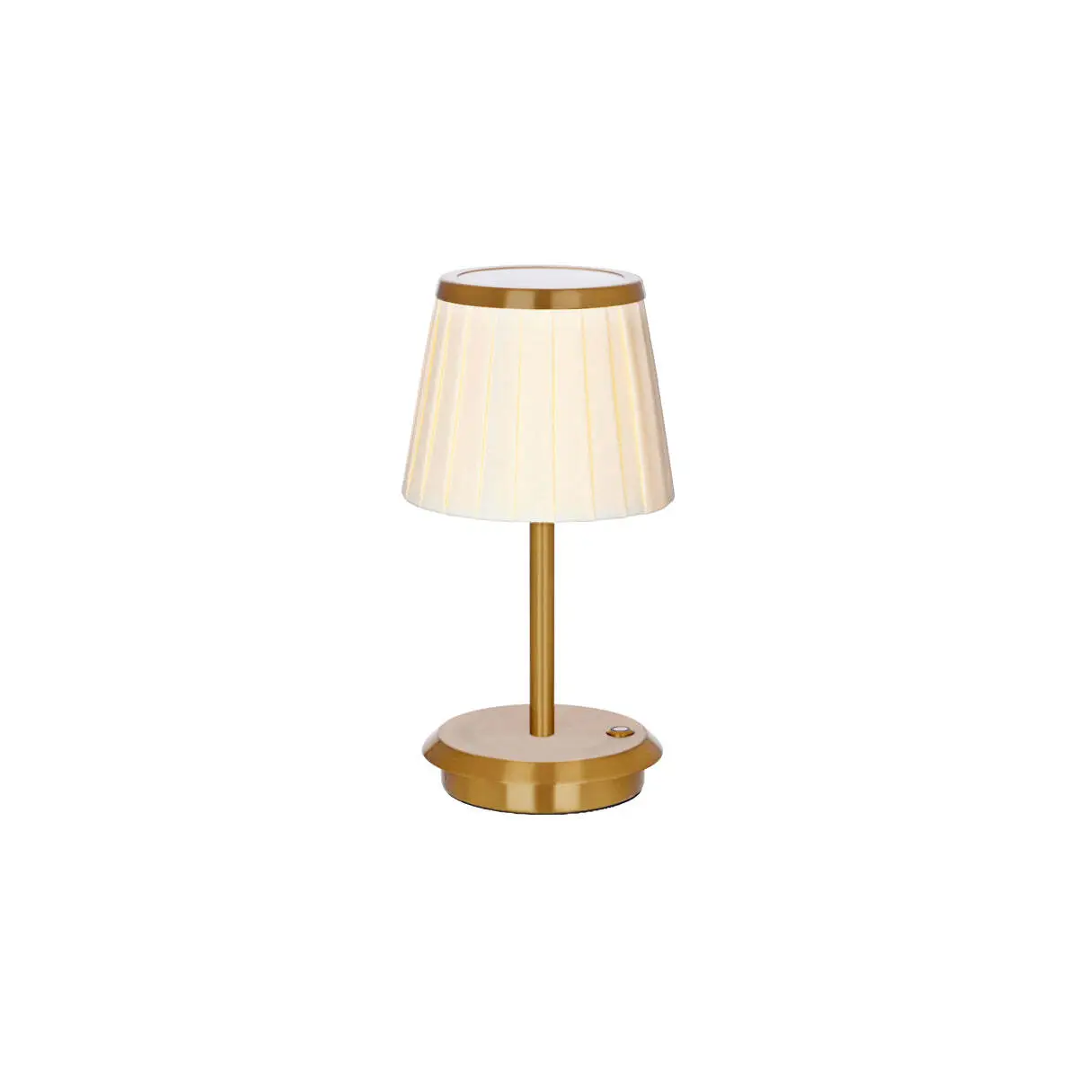 Tablekraft Adelaide Cordless Table Lamp Led 135x260mm Brass
