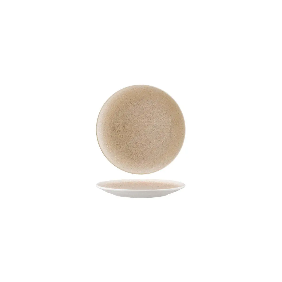 Bonna Luca Salmon Round Coupe Plate 170mm