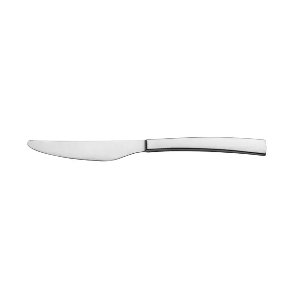 Trenton Torino Table Knife-S/S Solid Handle Satin Handles/Mirror Blade