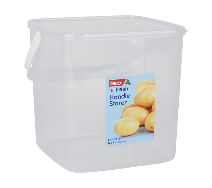 Decor Tellfresh Cereal Container, 3L, Clear