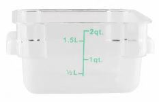 KH Classik Chef Food Grade Square Storage 1.9Lt Pc