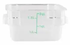KH Classik Chef Food Grade Square Storage 1.9Lt Pc