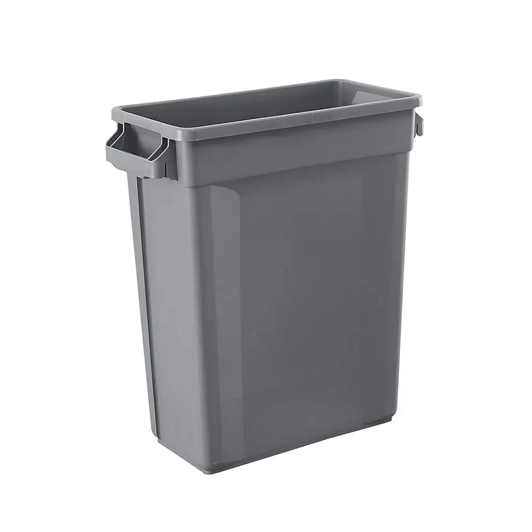 Trust Commercial Slim Bin 60Lt Light Grey   