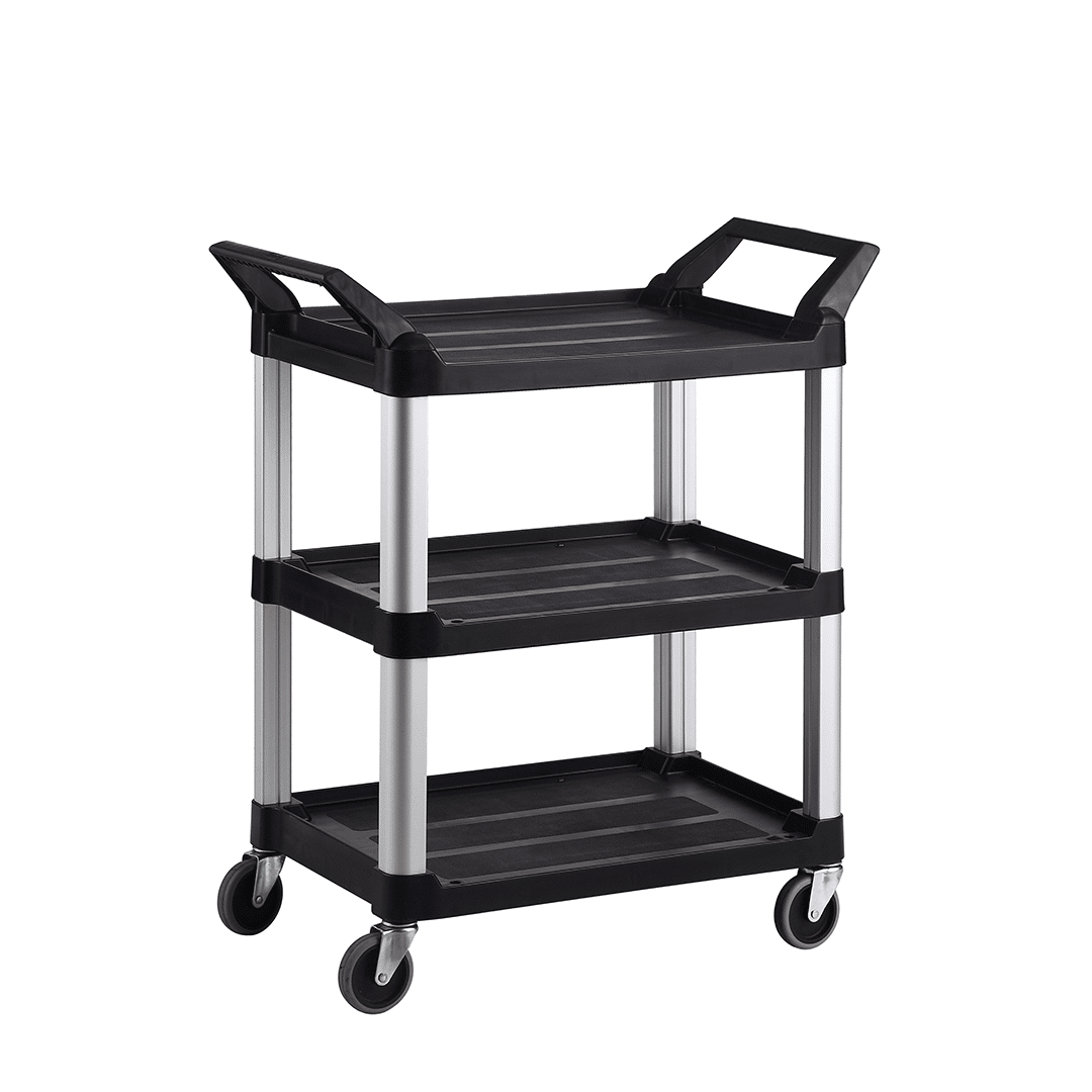 Trust Commercial 3 Tier 850 X 470 X 960mm Small Black 