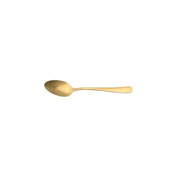 Amefa Austin Coffee Spoon-Matt Gold Matt Gold