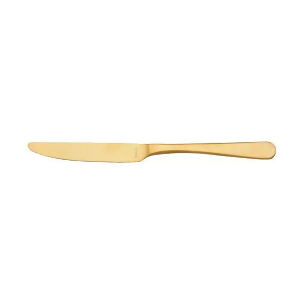 Amefa Austin Table Knife-Matt Gold Matt Gold