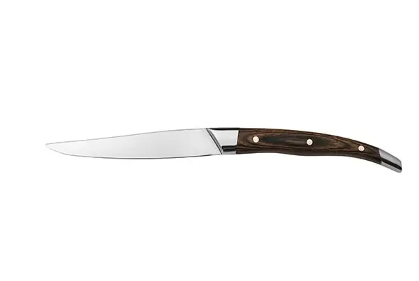 Cavalier Nobile Steak Knife Point Tip-Olive (Set Of 6)