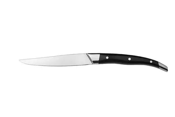 Cavalier Nobile Steak Knife Point Tip-Black (Set Of 6)