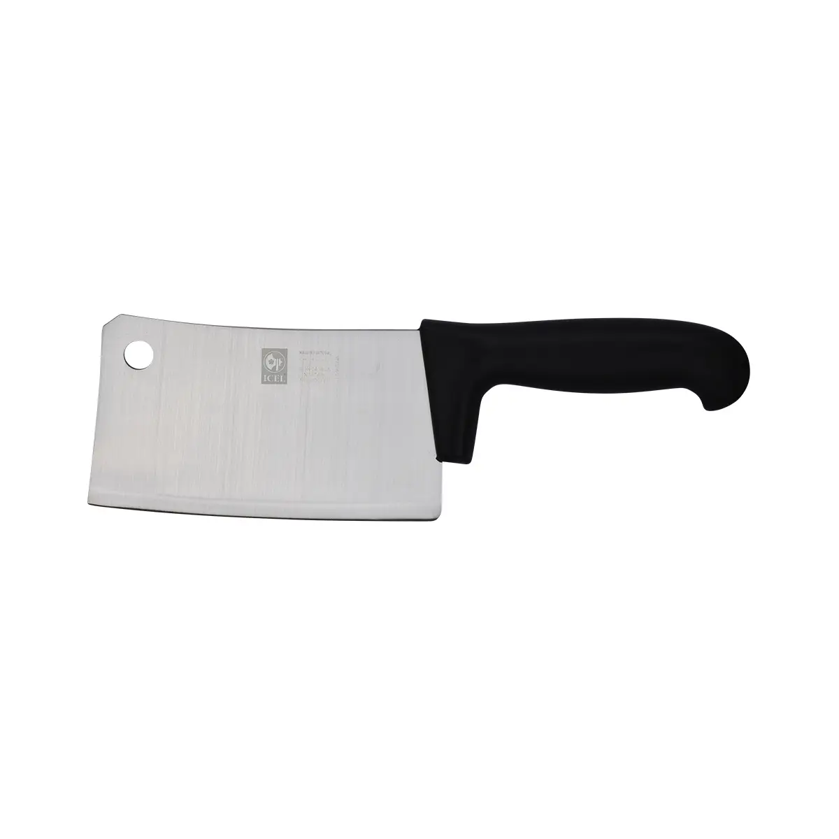 Icel Cleaver-Plastic Handle, Black, 150Mm (Ip4022.15)