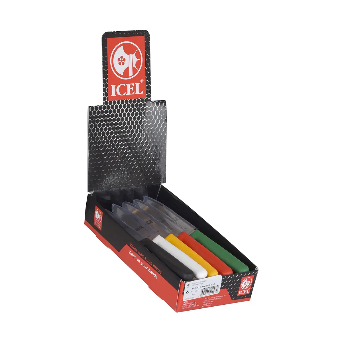 Icel Paring Wavy Edge-100Mm, 20Pc/Pack (44C.3060.20)