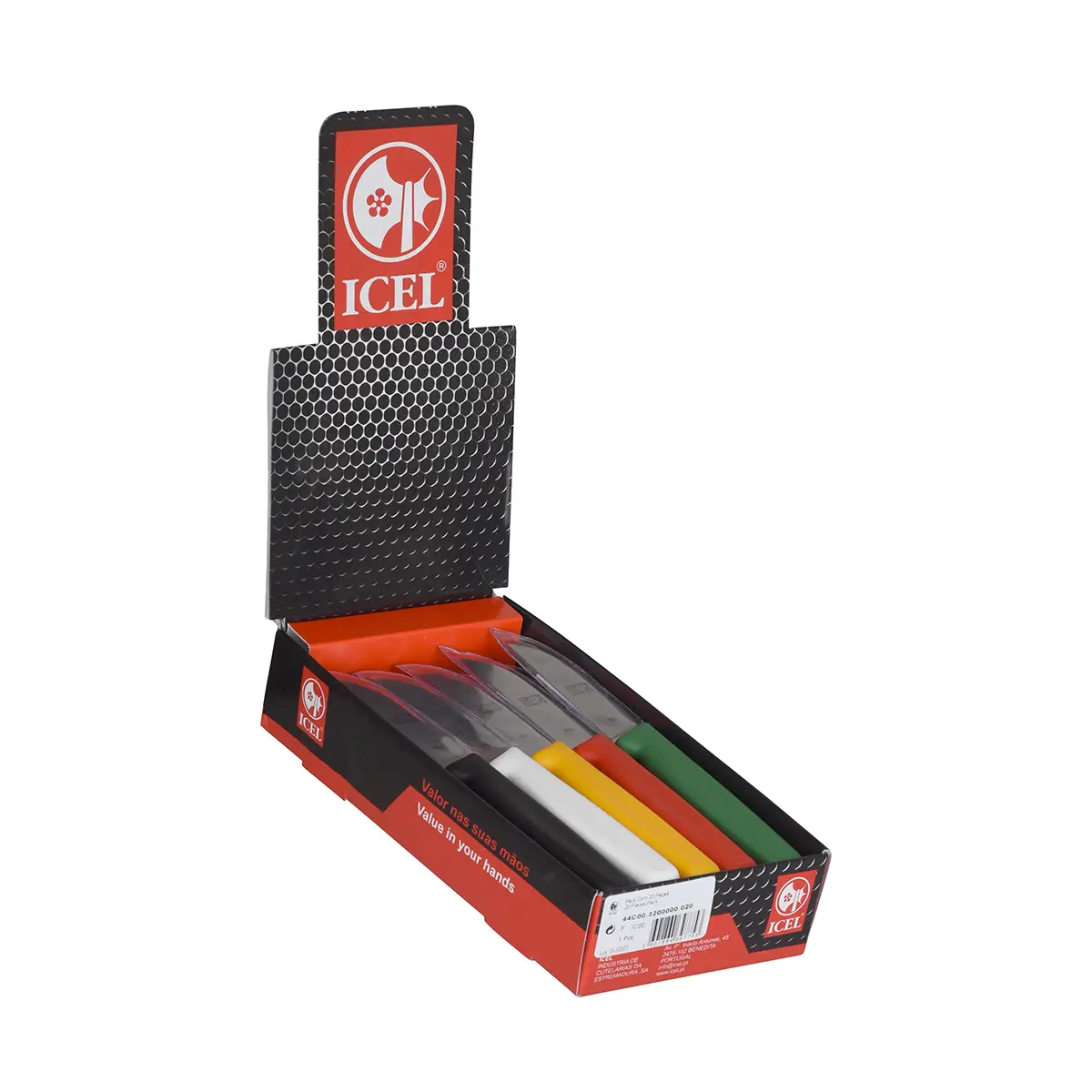 Icel Vegetable Wavy Edge-100Mm, 20Pc/Pack (44C.5304.20)