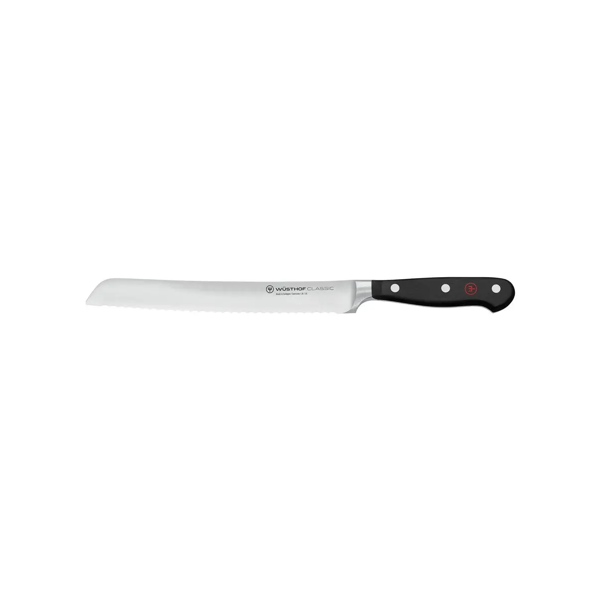 Wusthof Classic Black Bread Knife 200mm
