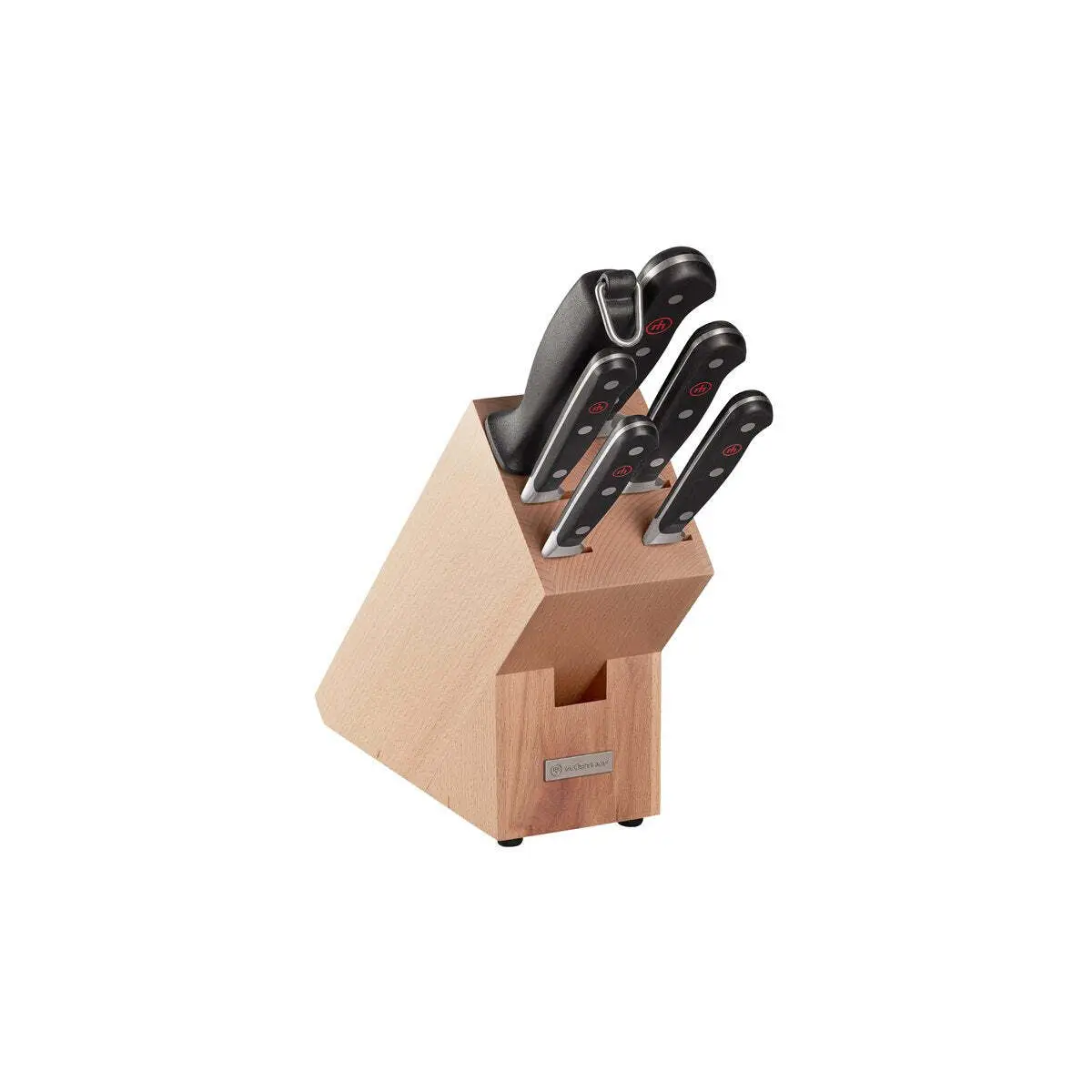 Wusthof Classic Knife Block Set 7pc W/Sharp 