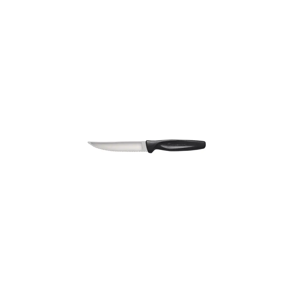 Wusthof Create Serrated Paring Knife Black Handle 100mm