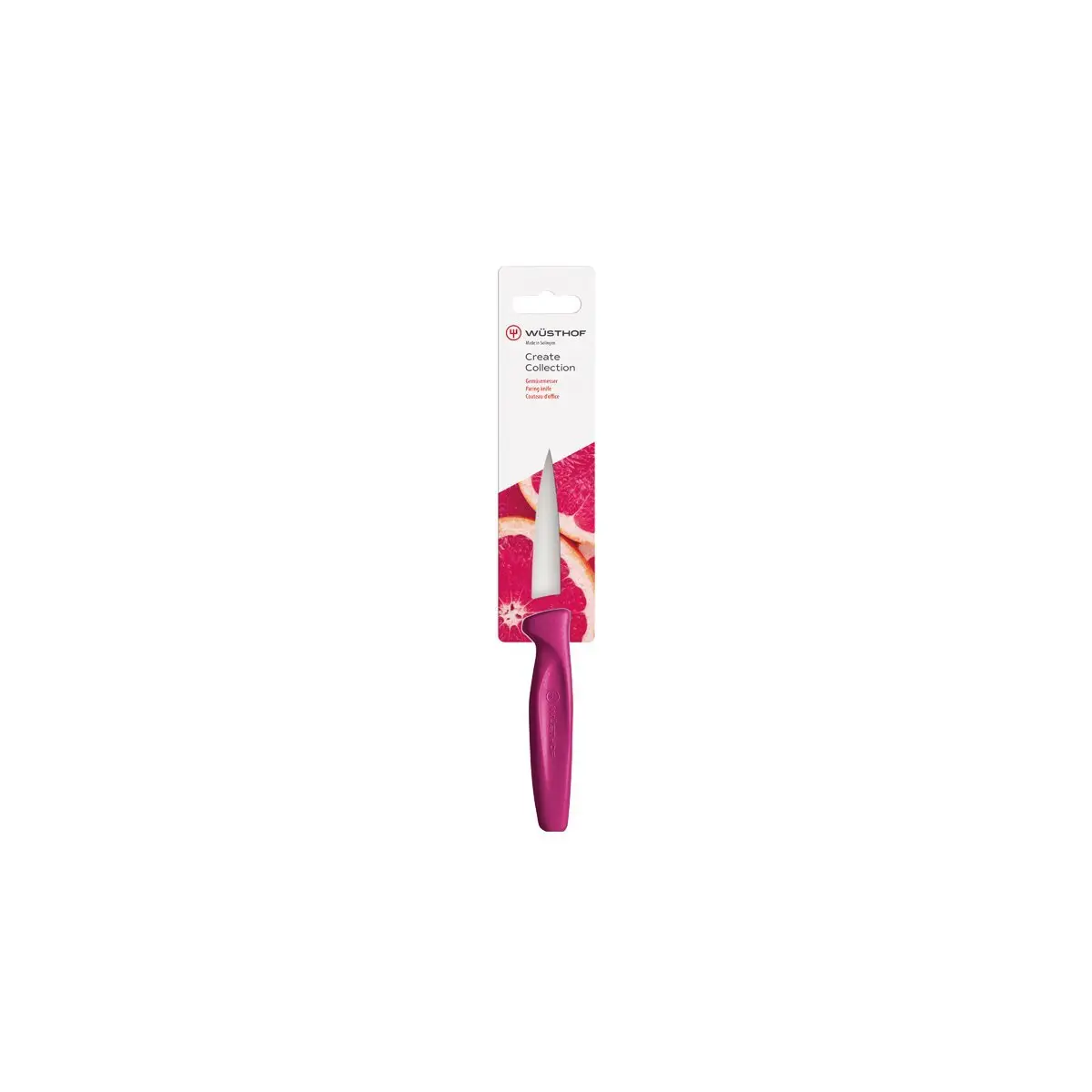 Wusthof Create Paring Knife 80mm Magenta  