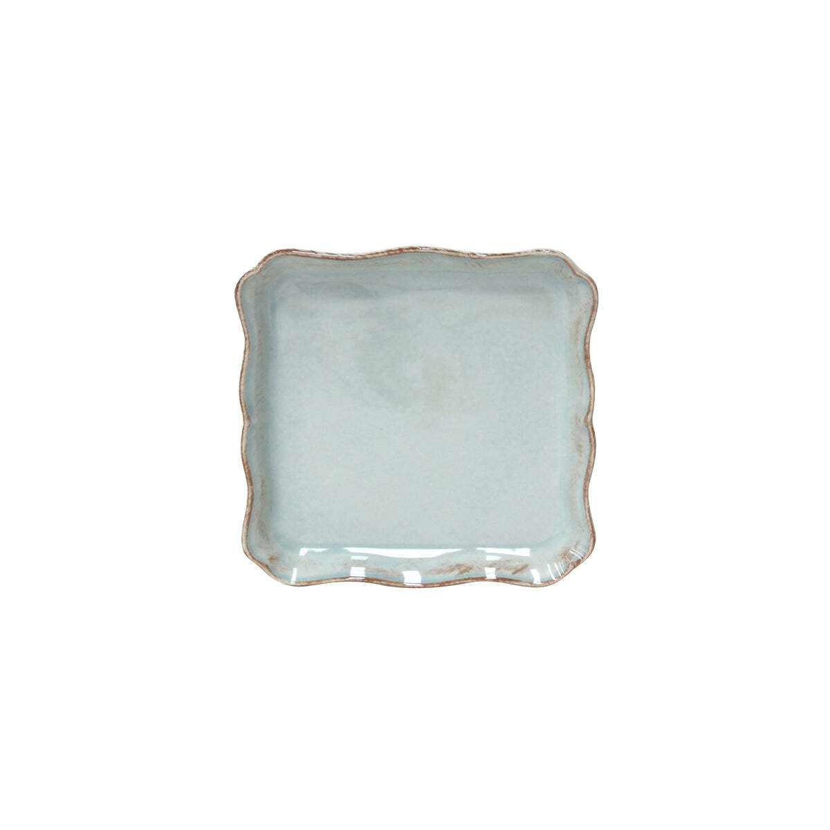 Costa Nova Alentejo Sqr Tray 210X207X28mm Turq 