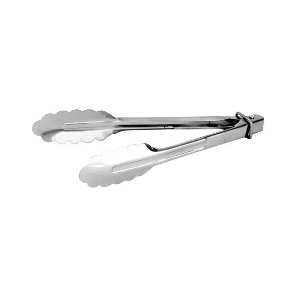 Utility Tong-S/S, H.D, W/Clip, 400mm