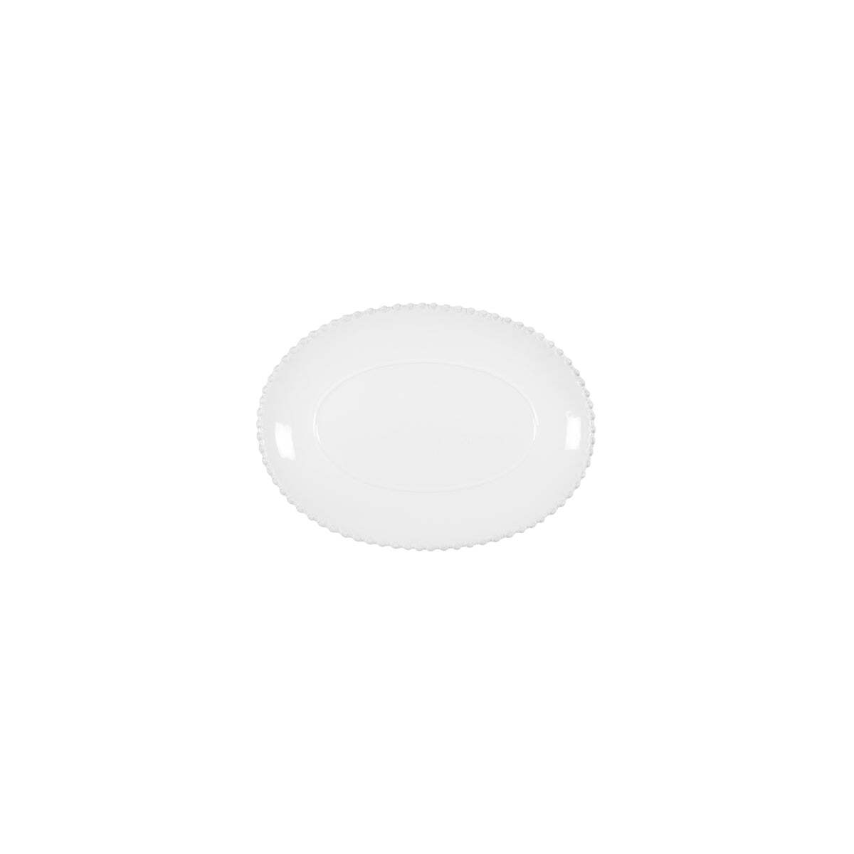 Costa Nova Pearl Oval Platter 342X250X35mm Whi 