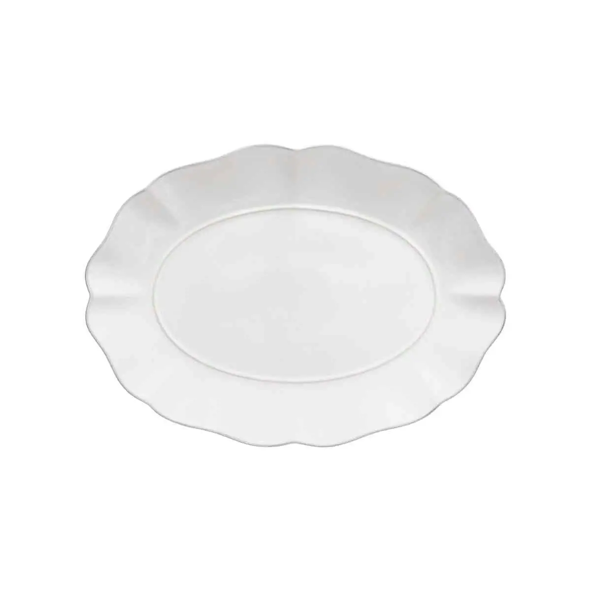 Costa Nova Rosa Oval Platter 288X400X42mm White 