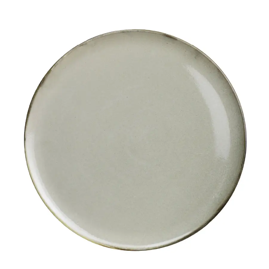 Robert Gordon Canvas Dinner Plate 28cm Saltbush Australian Made