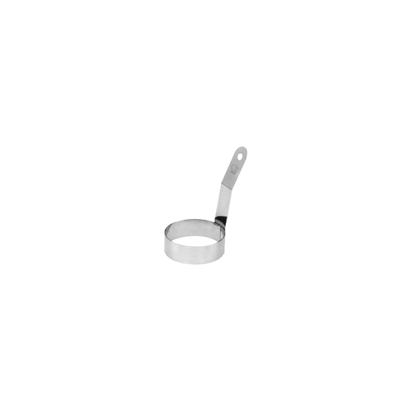 Egg Ring-S/S, W/Handle, 75mm