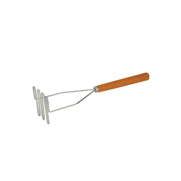 Trenton Potato Masher-Wood Handle, 300Mm