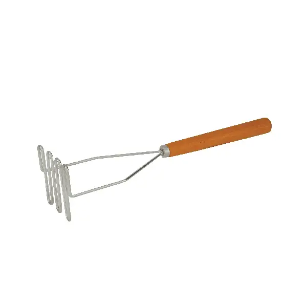 Trenton Potato Masher-Wood Handle, 450Mm
