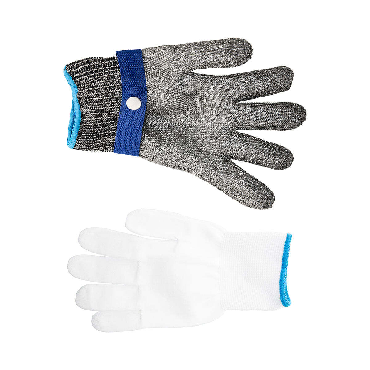 Chef Inox Chain Mesh Glove Wrist Length 18/10 Size Xl