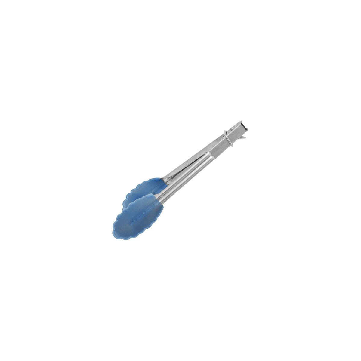 Chef Inox Tong Mini Utility Silicone Head Blue 180mm