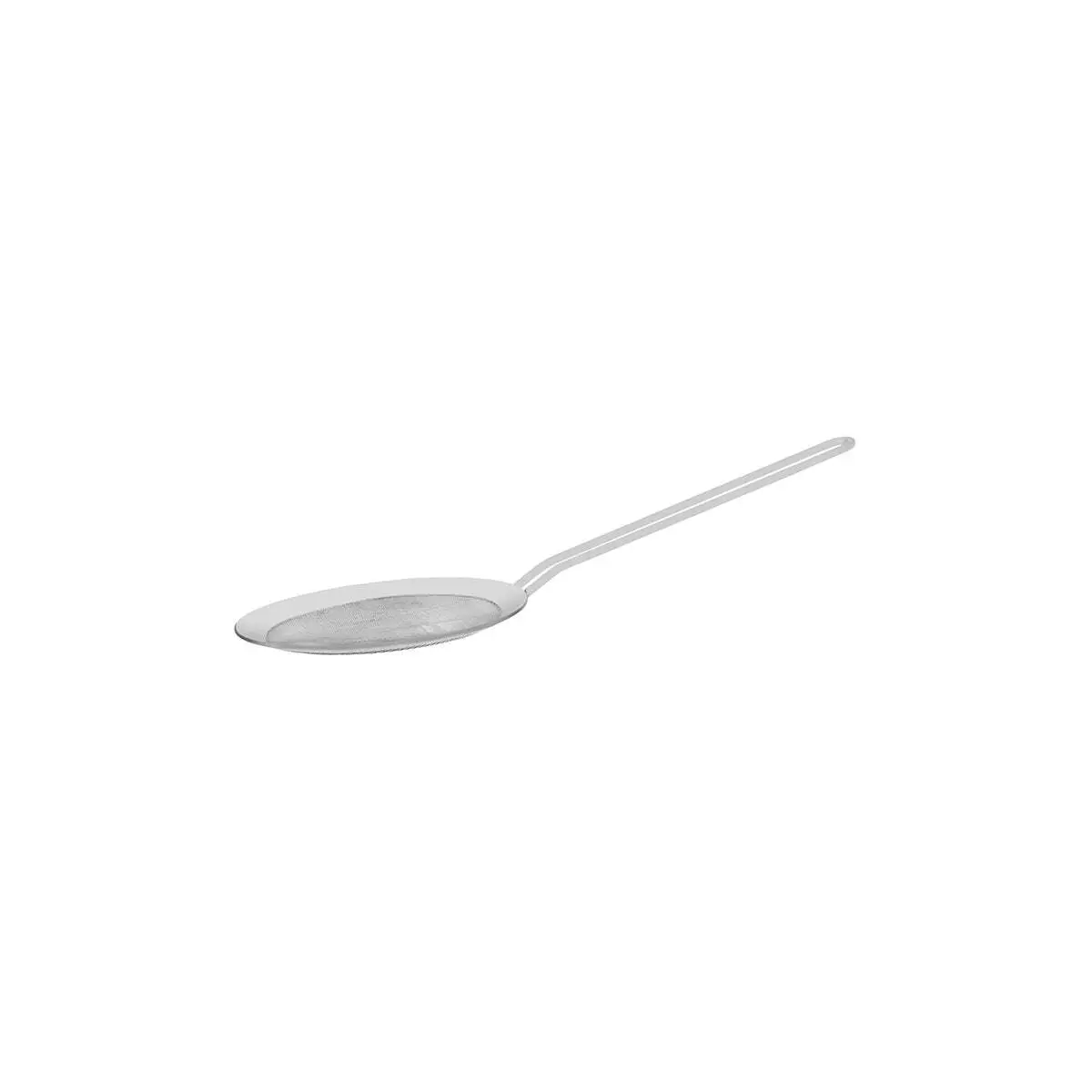 Chef Inox Round Skimmer Mesh+Rim W/Wire Hdl 18/10 155x230mm