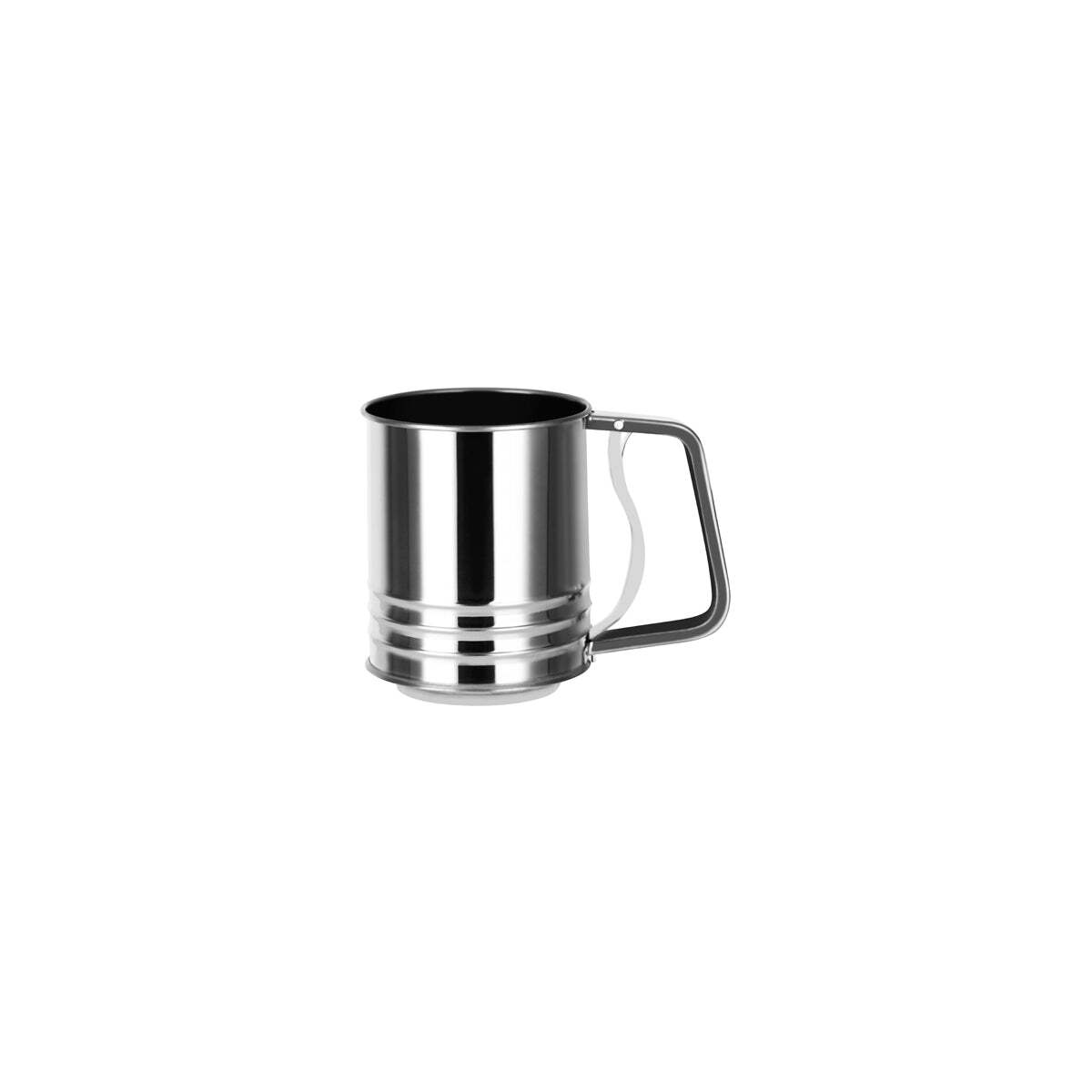 Chef Inox Flour Sifter Squeeze Hdl S/S 3 Cup 95x128mm