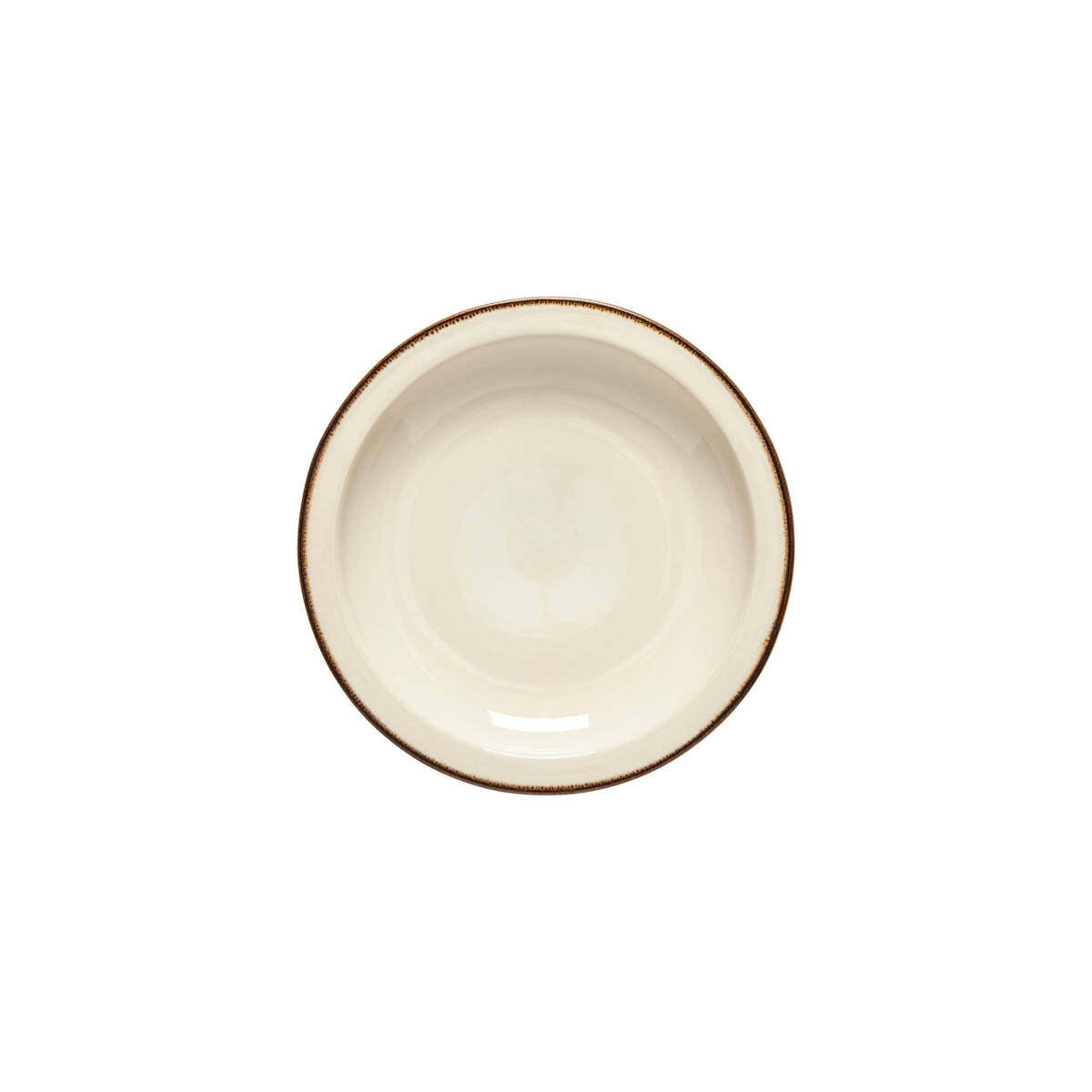 Casafina Poterie Plate 204X28mm Cream/Caramel 