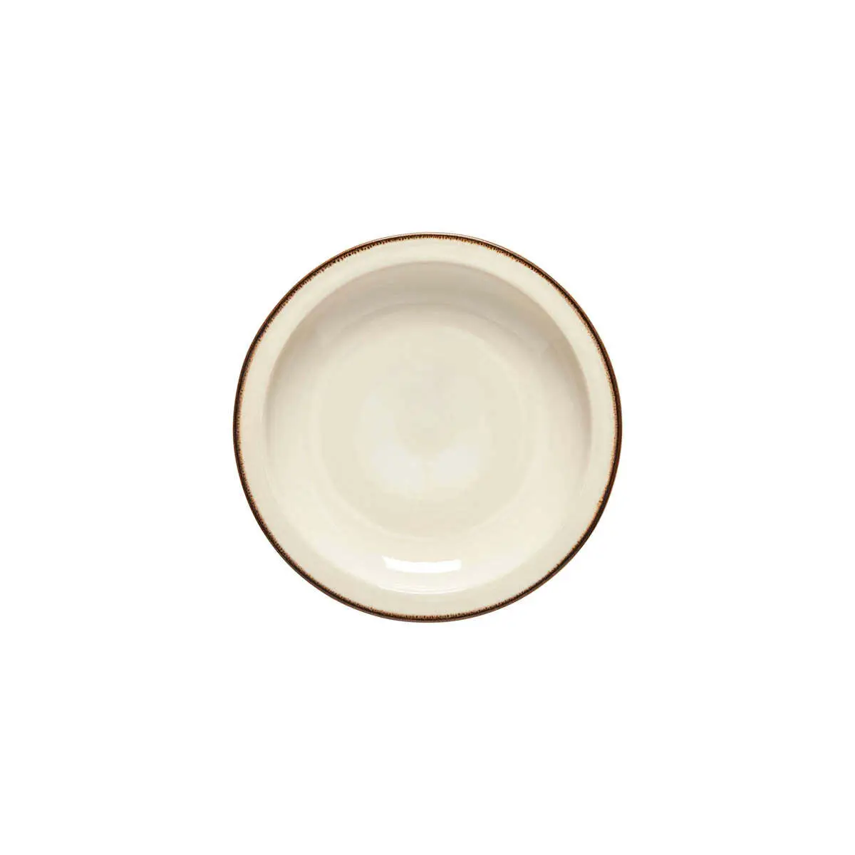 Casafina Poterie Plate 204X28mm Cream/Caramel 