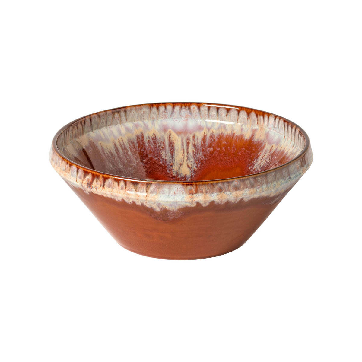 Casafina Poterie Serving Bowl 25 Caramel-Latte 