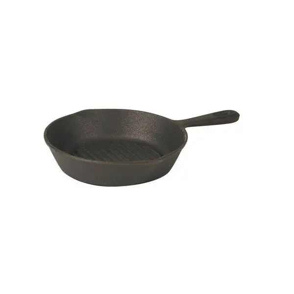 Moda Round Skillet-Cast Iron | Ribbed | 265Mm